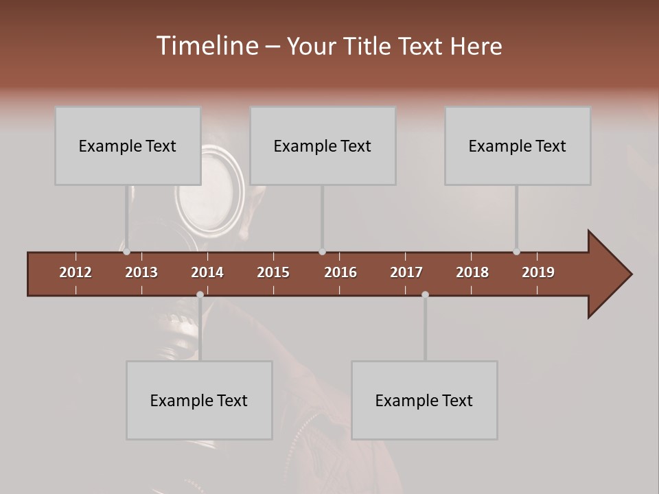 Horror Human Retro PowerPoint Template