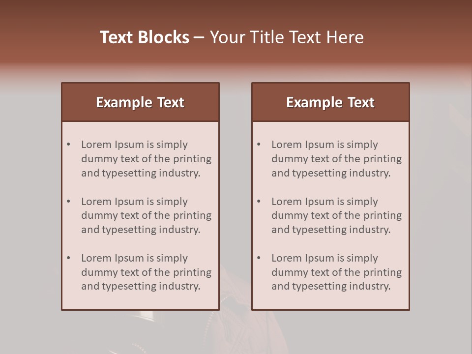 Horror Human Retro PowerPoint Template