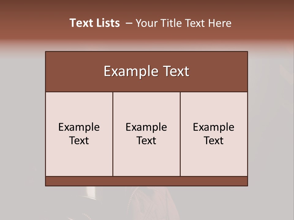 Horror Human Retro PowerPoint Template