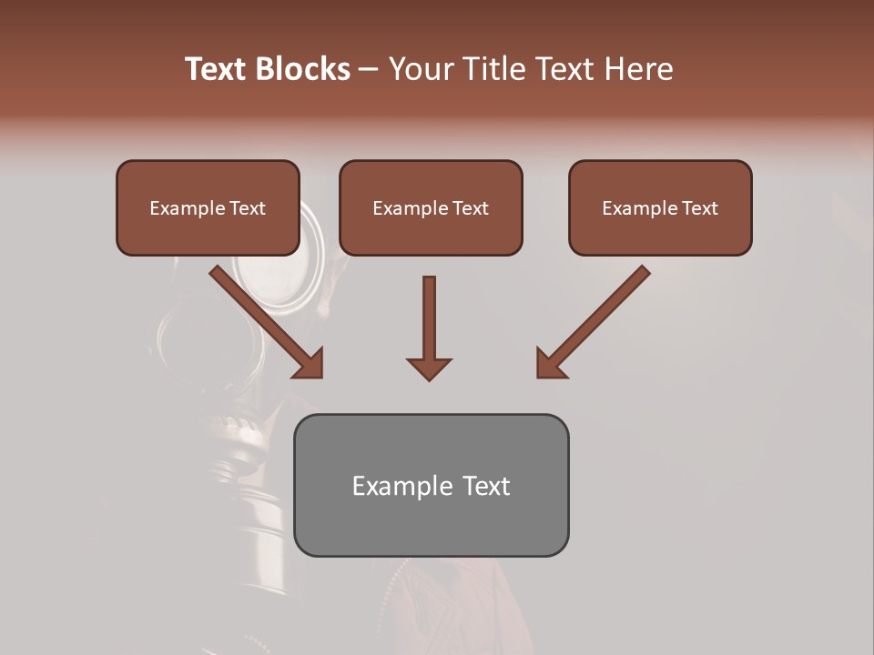 Horror Human Retro PowerPoint Template