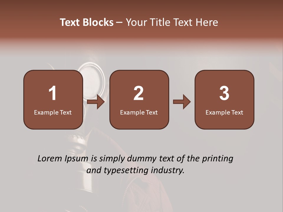 Horror Human Retro PowerPoint Template