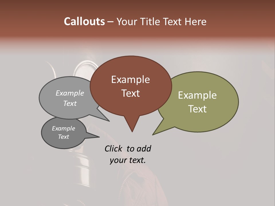 Horror Human Retro PowerPoint Template