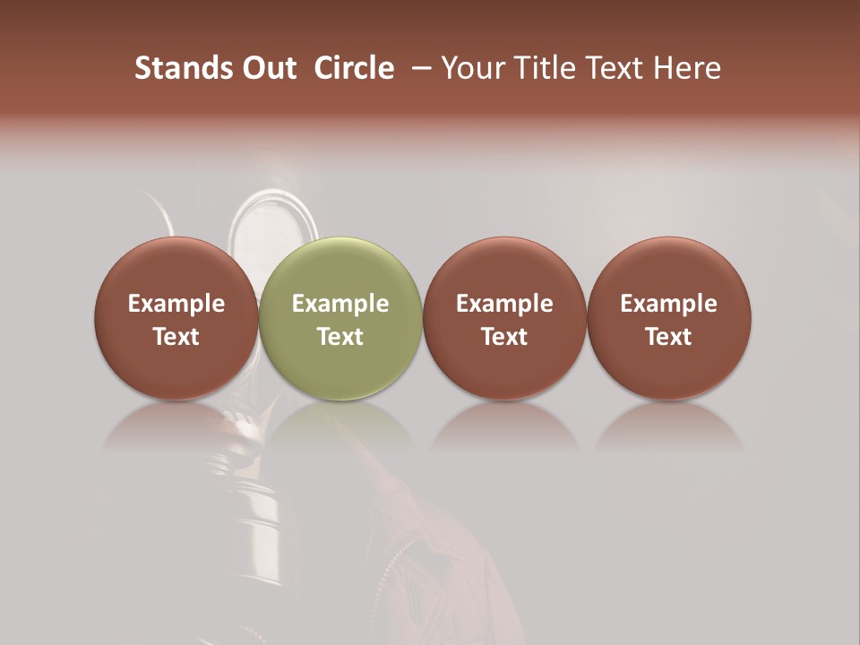 Horror Human Retro PowerPoint Template