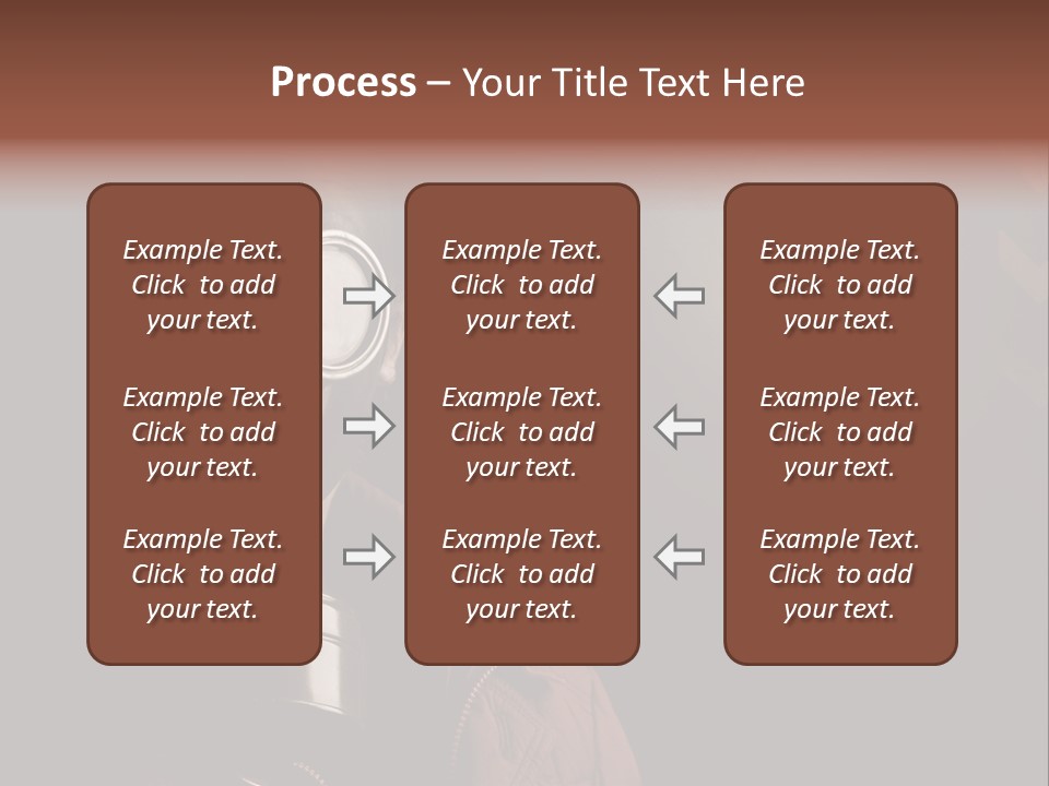 Horror Human Retro PowerPoint Template