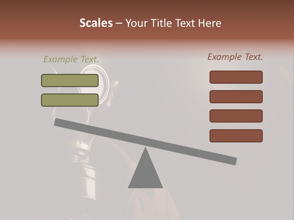 Horror Human Retro PowerPoint Template