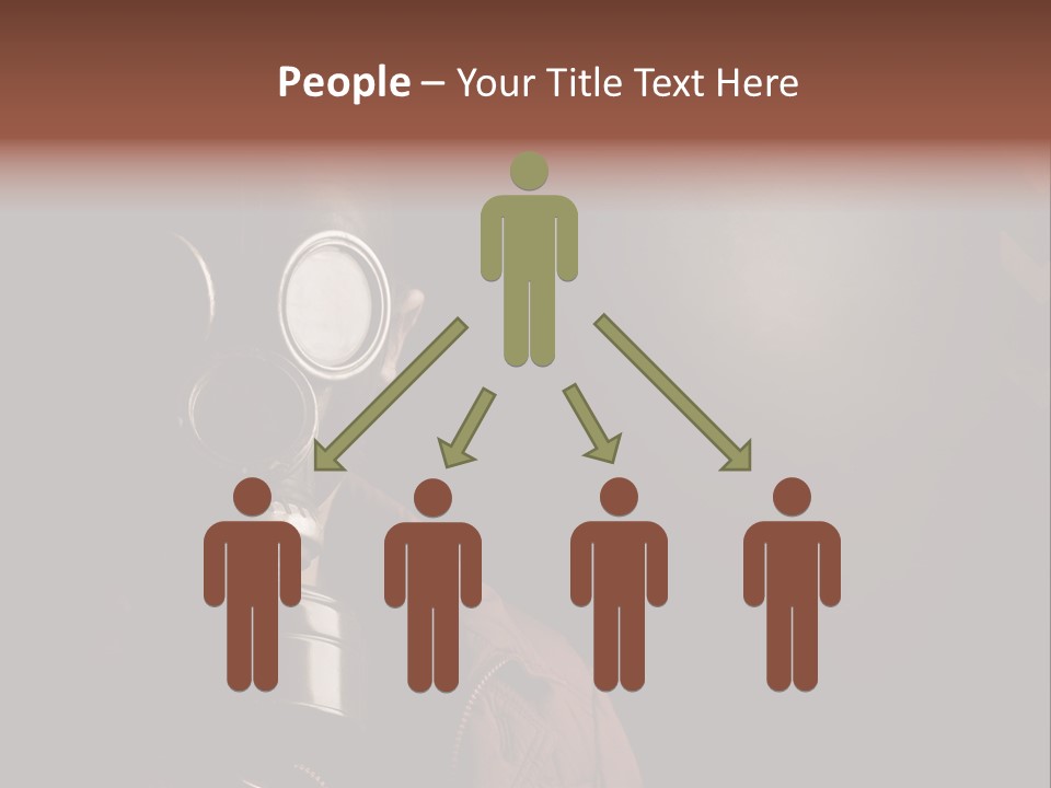 Horror Human Retro PowerPoint Template