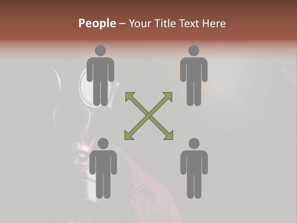 Horror Human Retro PowerPoint Template