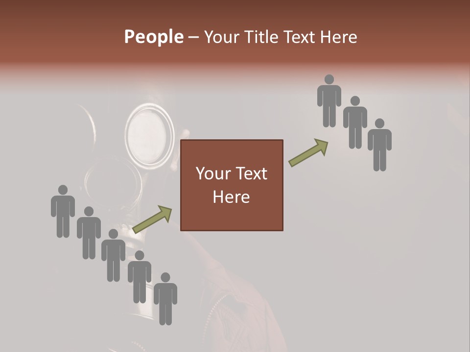 Horror Human Retro PowerPoint Template