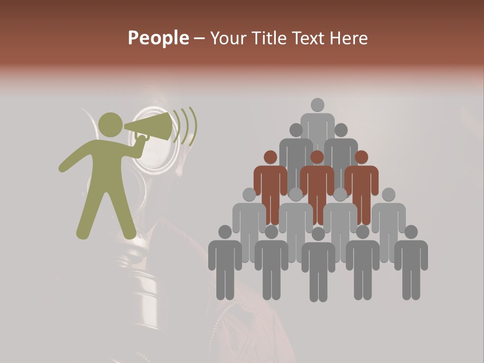 Horror Human Retro PowerPoint Template