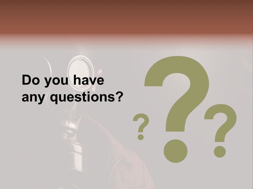 Horror Human Retro PowerPoint Template