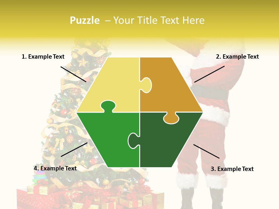 Year Holiday Red PowerPoint Template