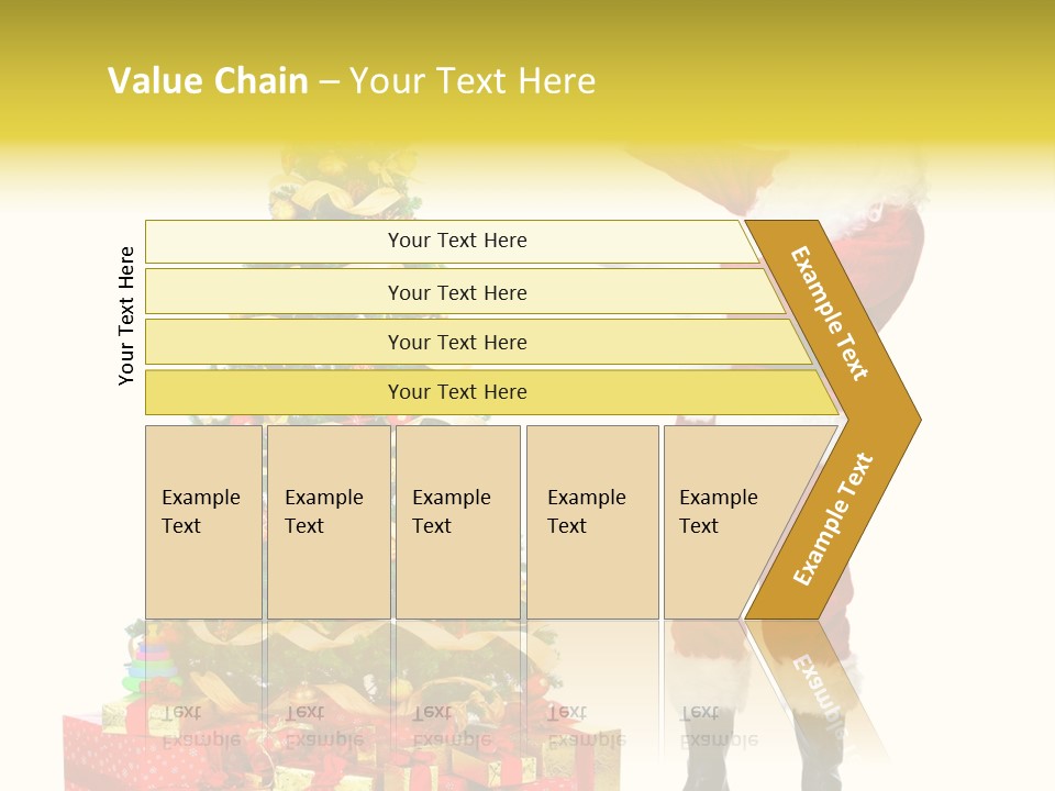 Year Holiday Red PowerPoint Template