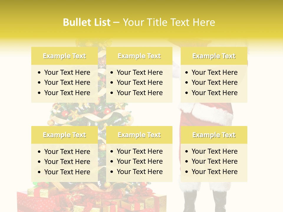Year Holiday Red PowerPoint Template