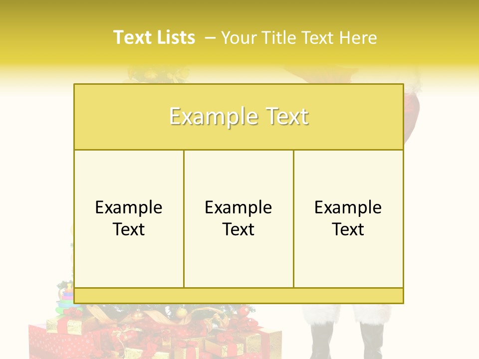 Year Holiday Red PowerPoint Template