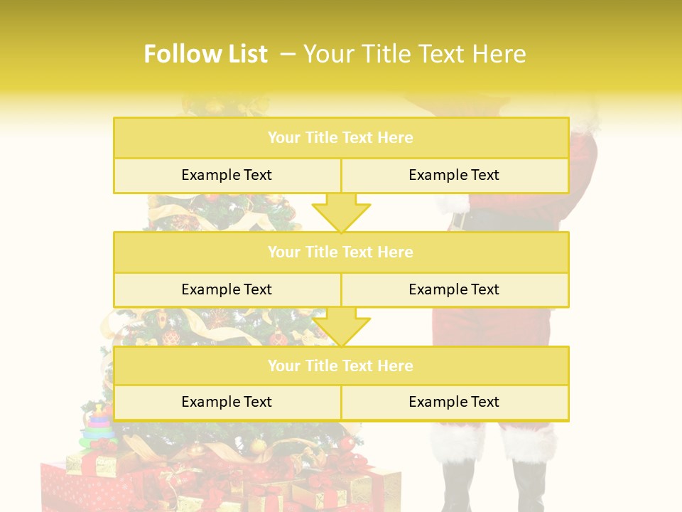 Year Holiday Red PowerPoint Template