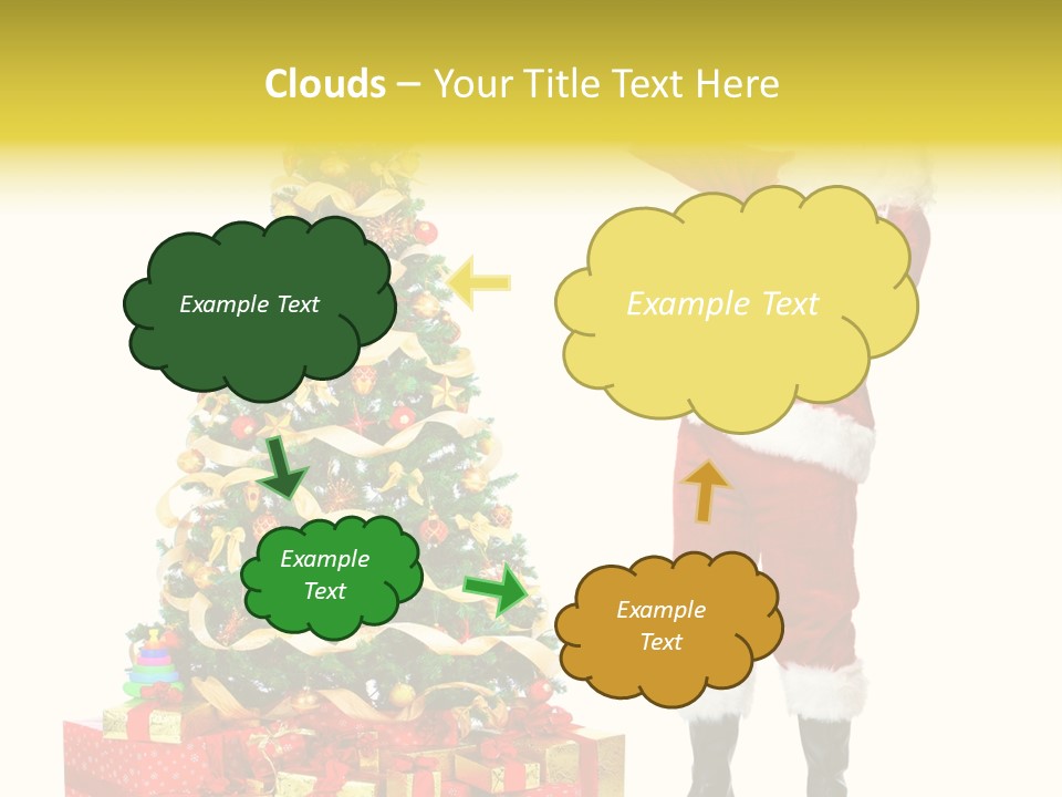 Year Holiday Red PowerPoint Template