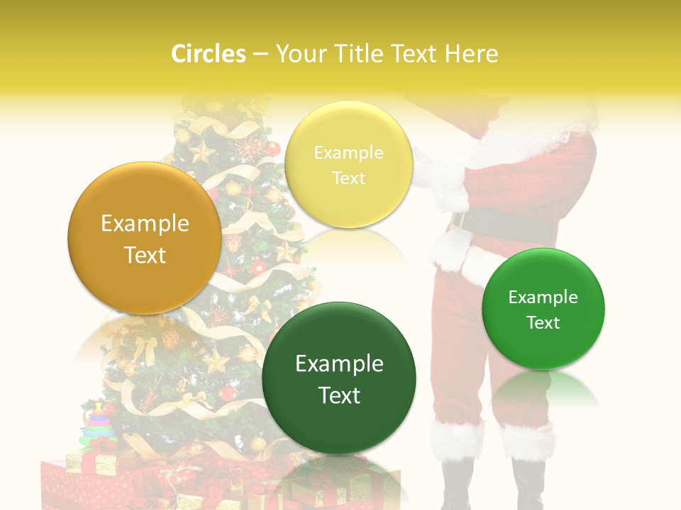 Year Holiday Red PowerPoint Template