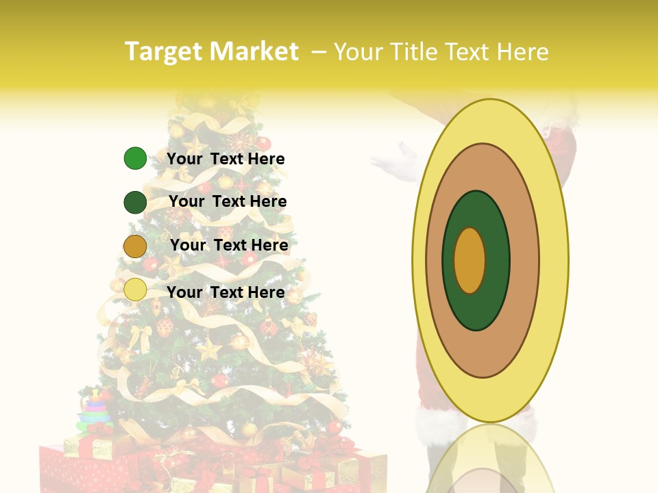 Year Holiday Red PowerPoint Template