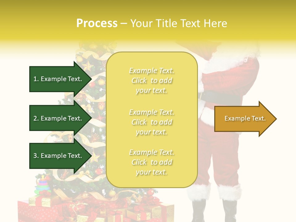 Year Holiday Red PowerPoint Template