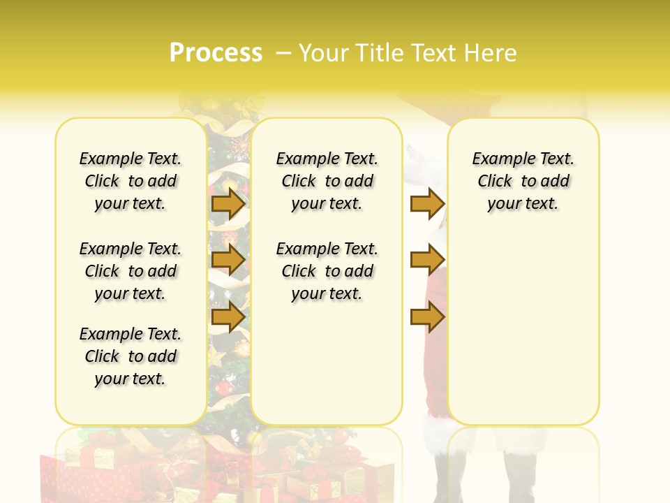 Year Holiday Red PowerPoint Template
