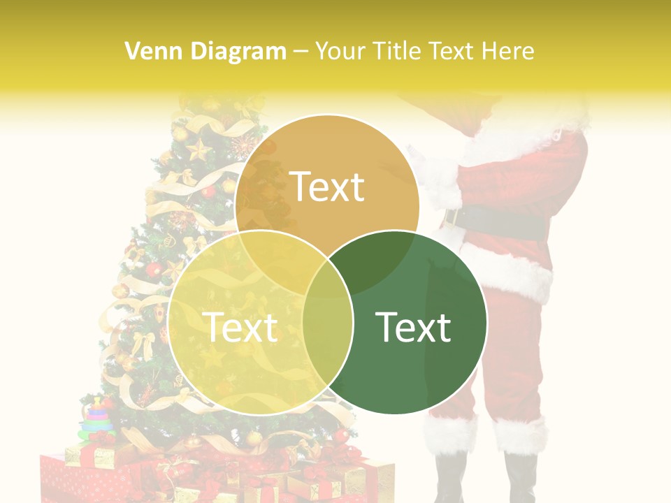 Year Holiday Red PowerPoint Template