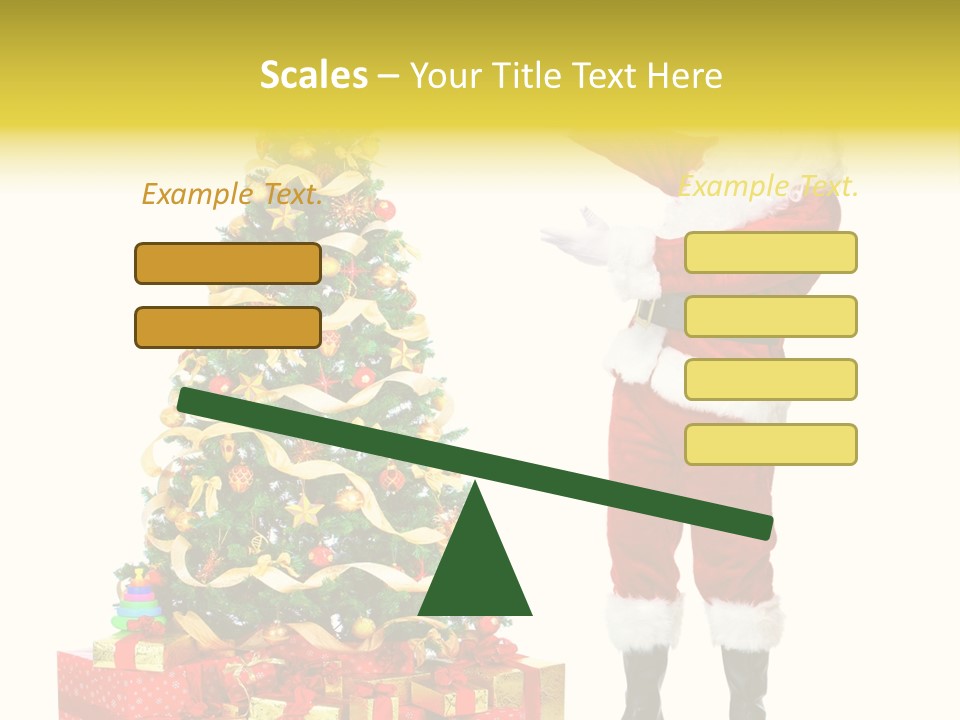 Year Holiday Red PowerPoint Template