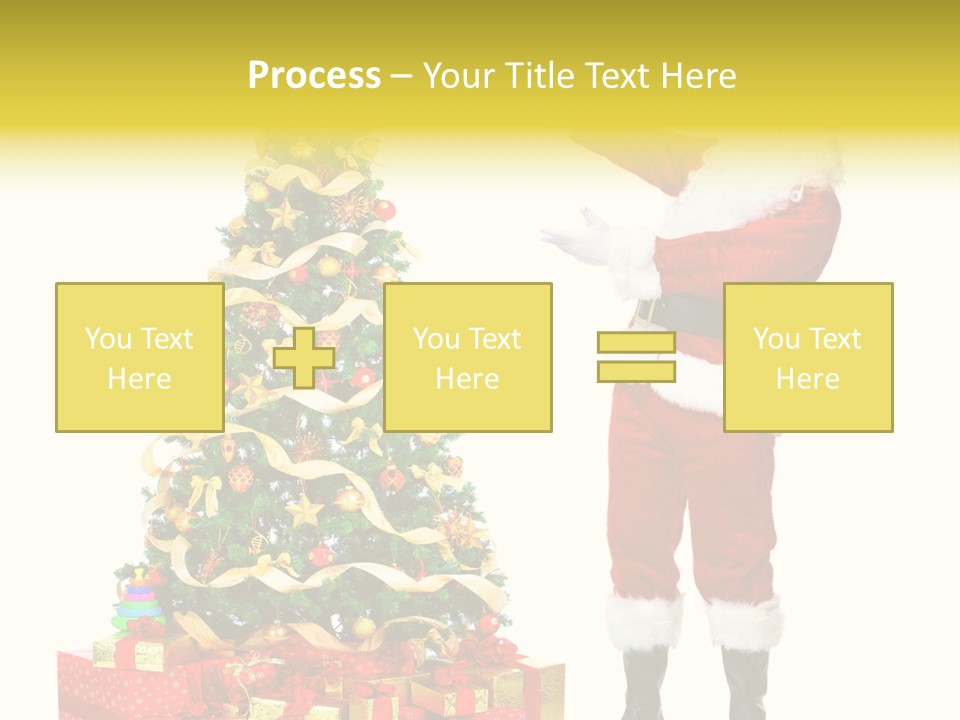 Year Holiday Red PowerPoint Template