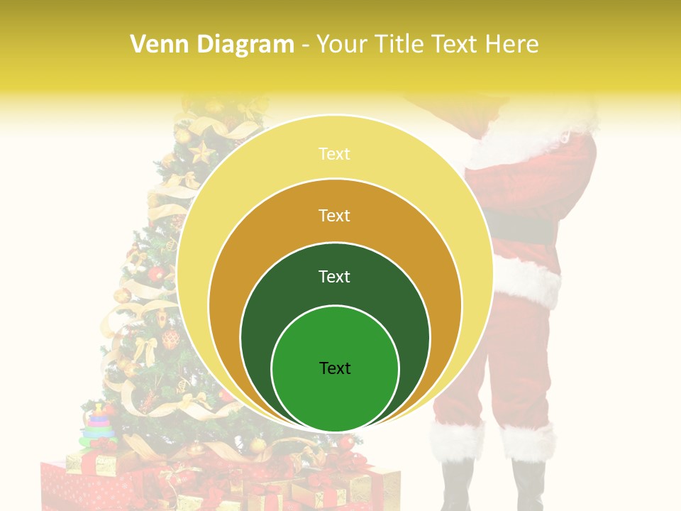 Year Holiday Red PowerPoint Template
