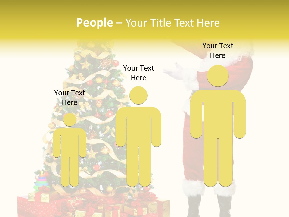 Year Holiday Red PowerPoint Template