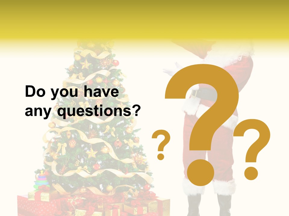 Year Holiday Red PowerPoint Template