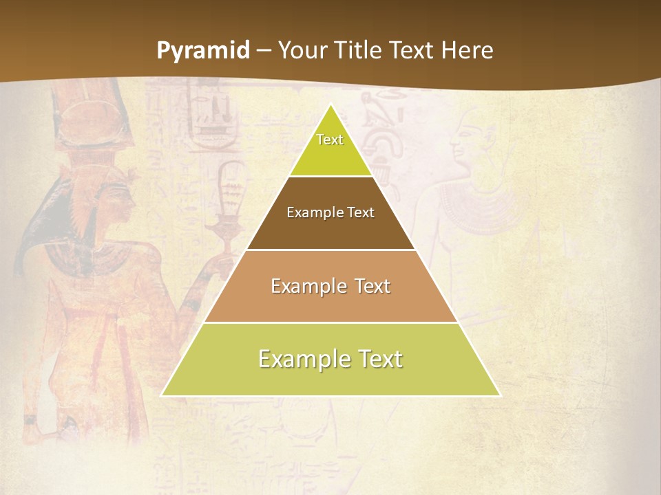 Wallpaper Aged Orange PowerPoint Template