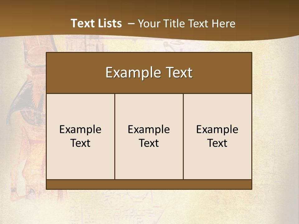 Wallpaper Aged Orange PowerPoint Template