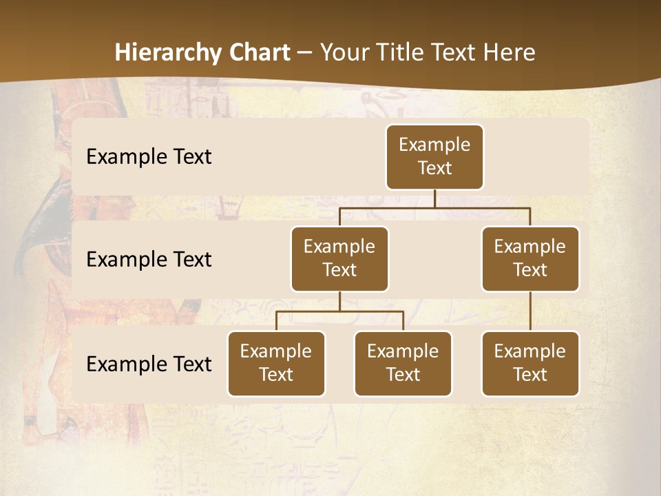 Wallpaper Aged Orange PowerPoint Template