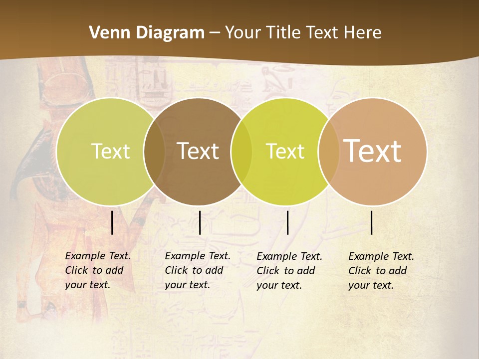 Wallpaper Aged Orange PowerPoint Template