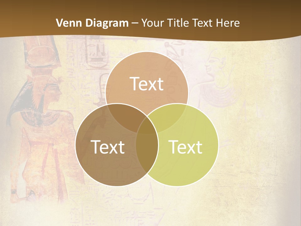 Wallpaper Aged Orange PowerPoint Template