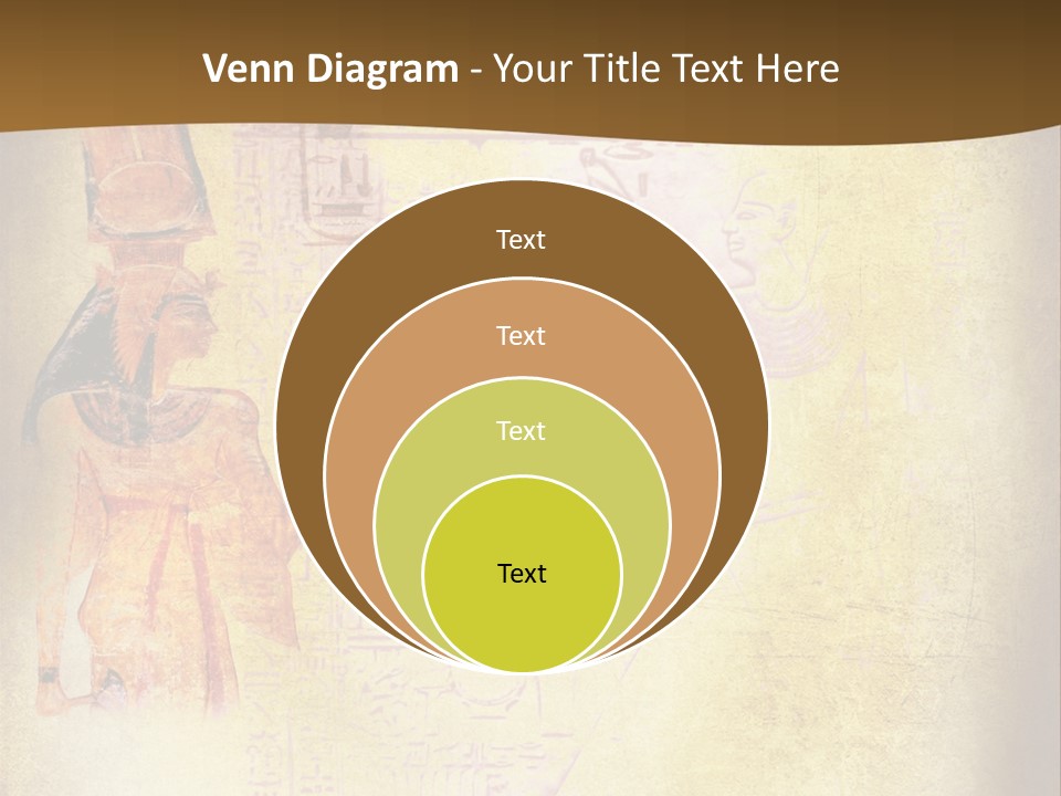 Wallpaper Aged Orange PowerPoint Template