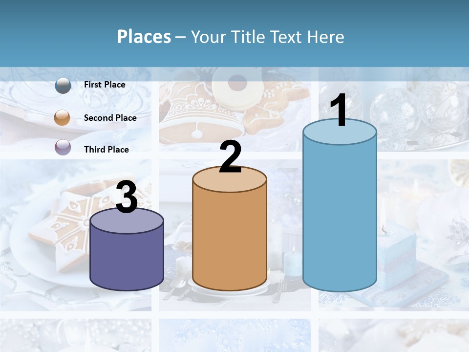 Gold Tasty Christmas PowerPoint Template