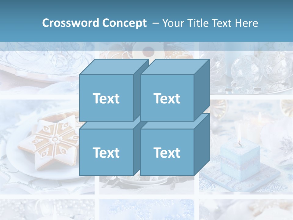 Gold Tasty Christmas PowerPoint Template