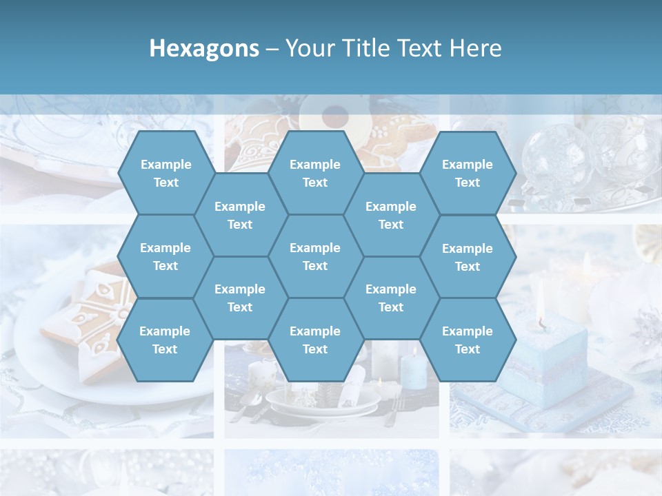 Gold Tasty Christmas PowerPoint Template