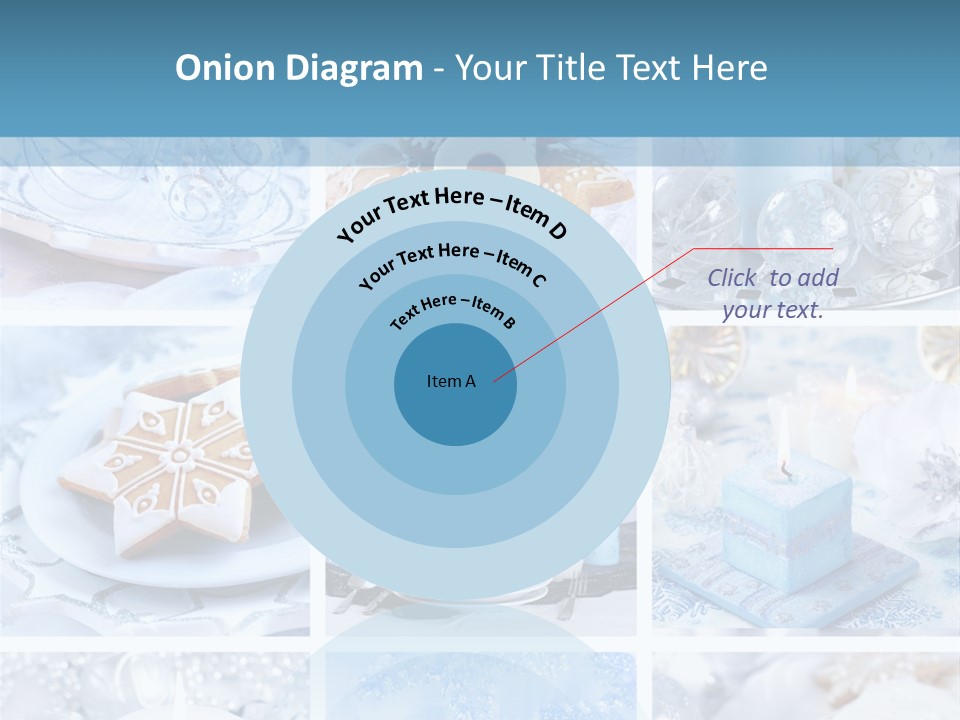 Gold Tasty Christmas PowerPoint Template