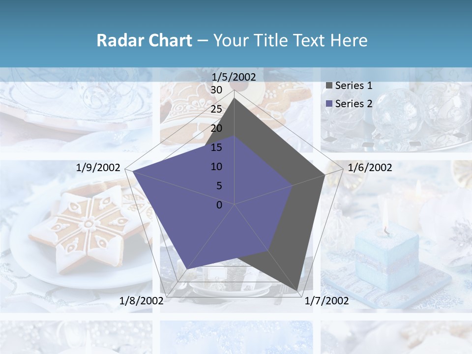 Gold Tasty Christmas PowerPoint Template