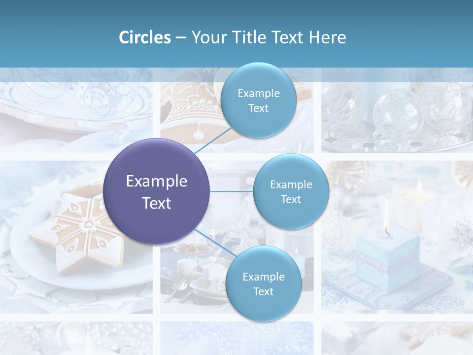 Gold Tasty Christmas PowerPoint Template