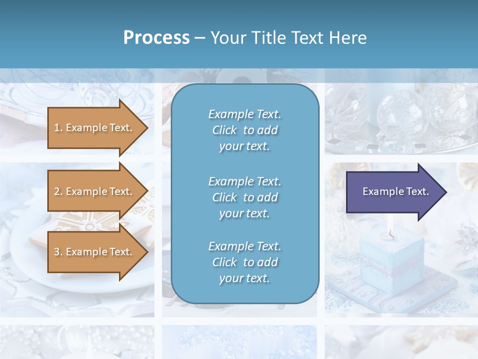 Gold Tasty Christmas PowerPoint Template