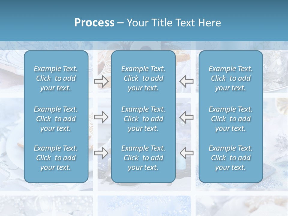 Gold Tasty Christmas PowerPoint Template