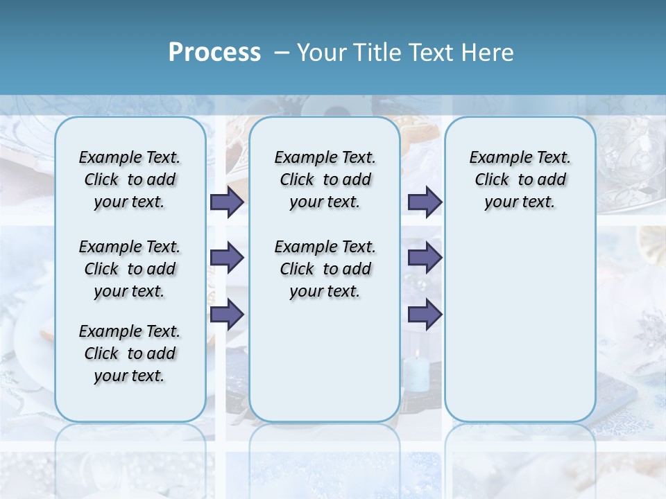 Gold Tasty Christmas PowerPoint Template