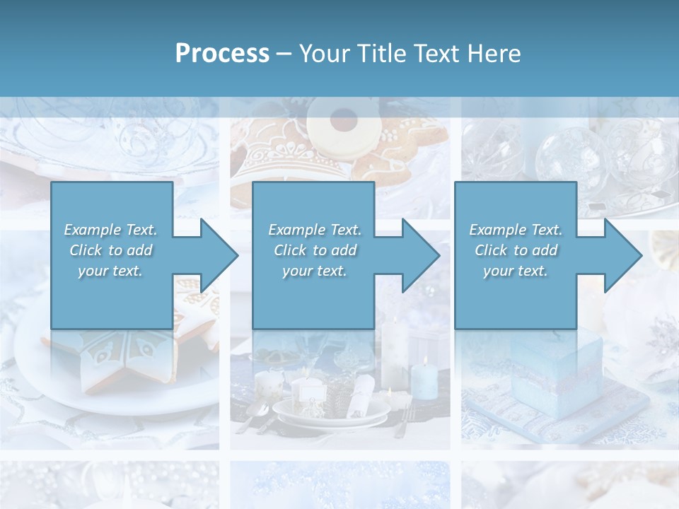 Gold Tasty Christmas PowerPoint Template