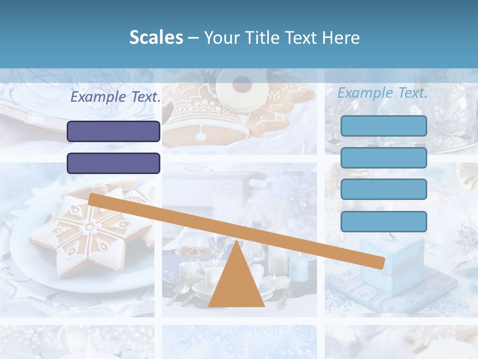 Gold Tasty Christmas PowerPoint Template