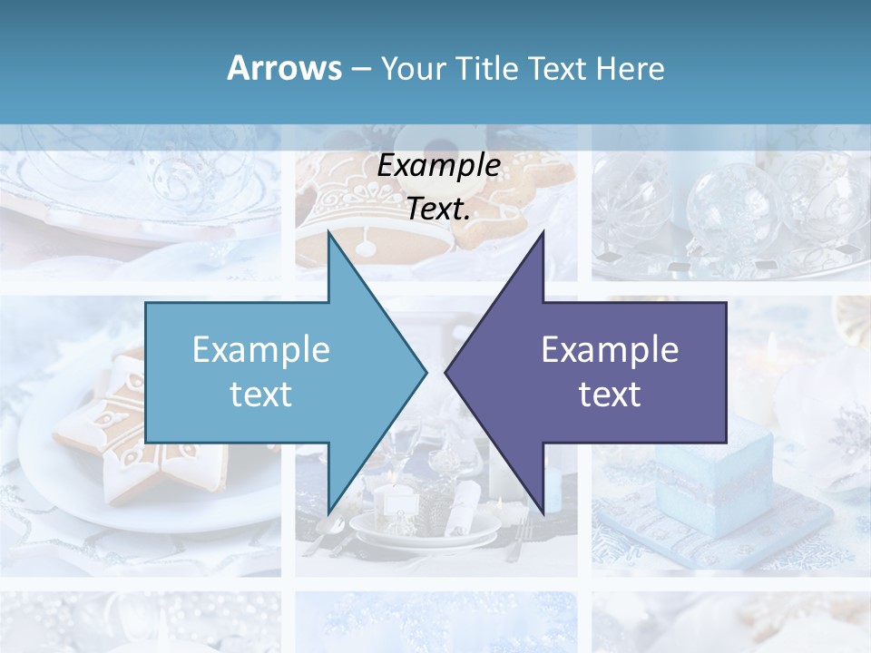 Gold Tasty Christmas PowerPoint Template