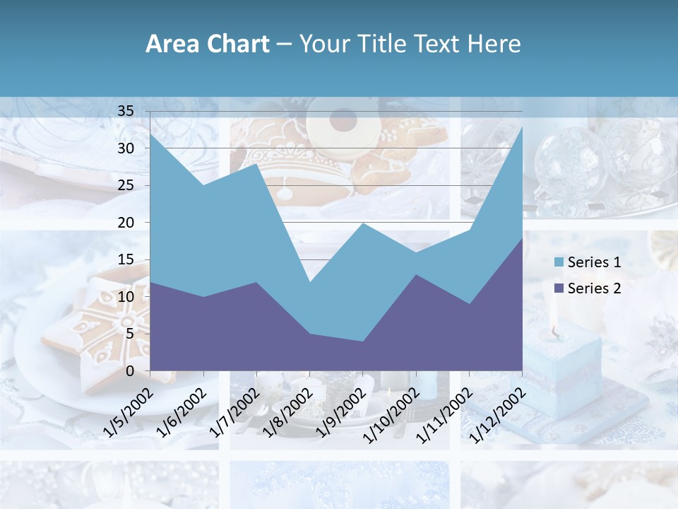 Gold Tasty Christmas PowerPoint Template