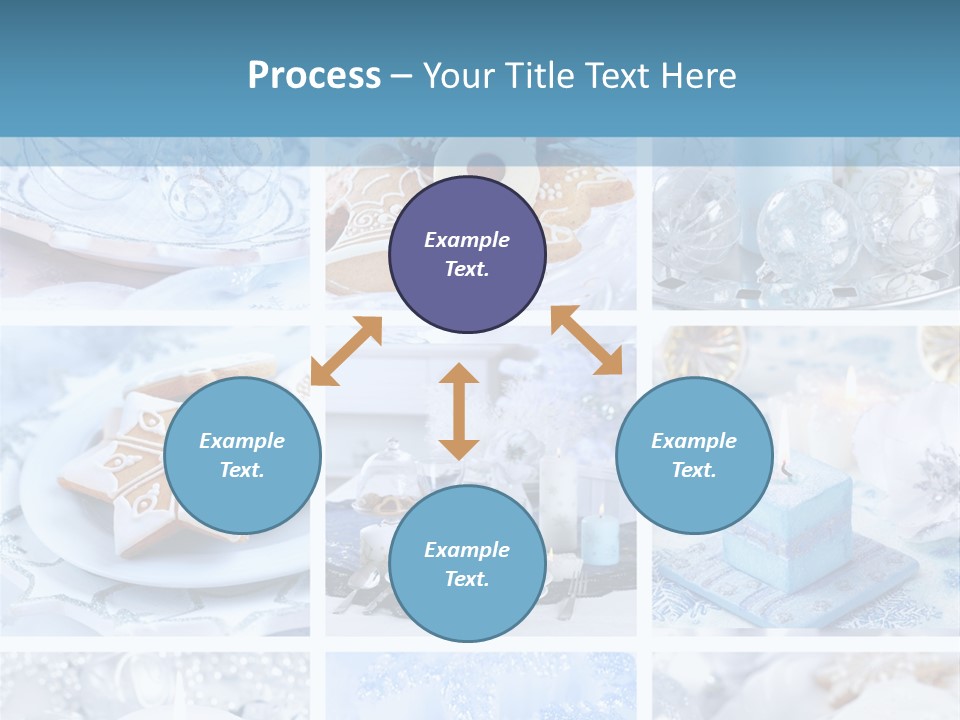 Gold Tasty Christmas PowerPoint Template